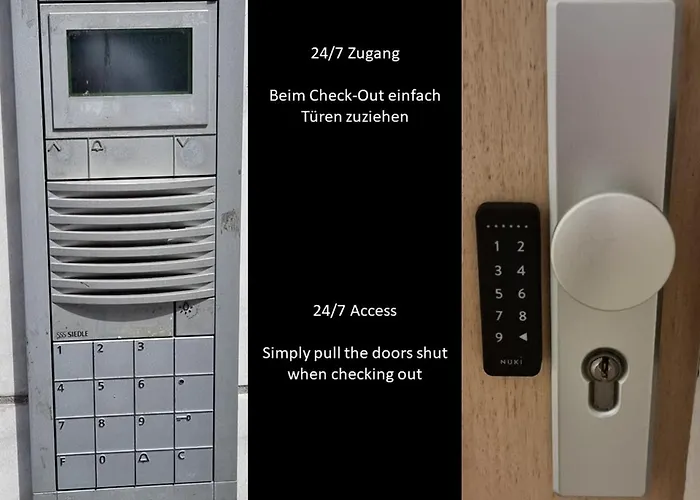 Apartment Federnest: Luxury With King Bed & Office