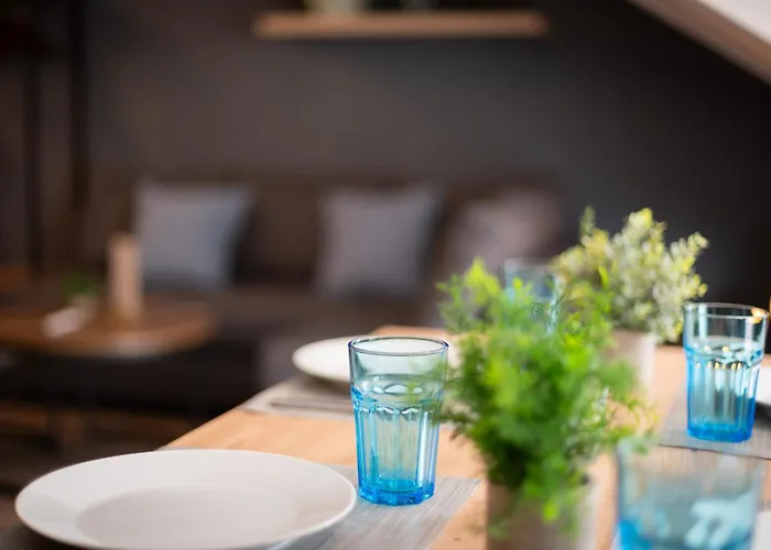 Federnest - Luxus-studio - Kingsize Boxspringbett - Home-office Mit Monitor Und Drucker - 11 Min Hbf דיסבורג